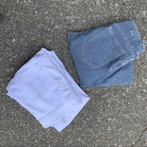 American apparel high waisted jeans bundle
